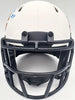 Justin Fields Autographed Chicago Bears Lunar Eclipse White Speed Mini Helmet Beckett BAS QR #WL62754