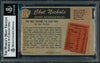 Chet Nichols Autographed 1955 Bowman Card #72 Milwaukee Braves Beckett BAS #11077276