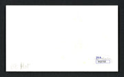 Roger Brown Autographed 3x5 Index Card Indiana Pacers "Best Of Luck" JSA #P68768