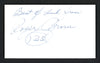 Roger Brown Autographed 3x5 Index Card Indiana Pacers "Best Of Luck" JSA #P68768