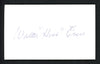 Hoot Evers Autographed 3x5 Index Card Detroit Tigers, Boston Red Sox PSA/DNA #P69909