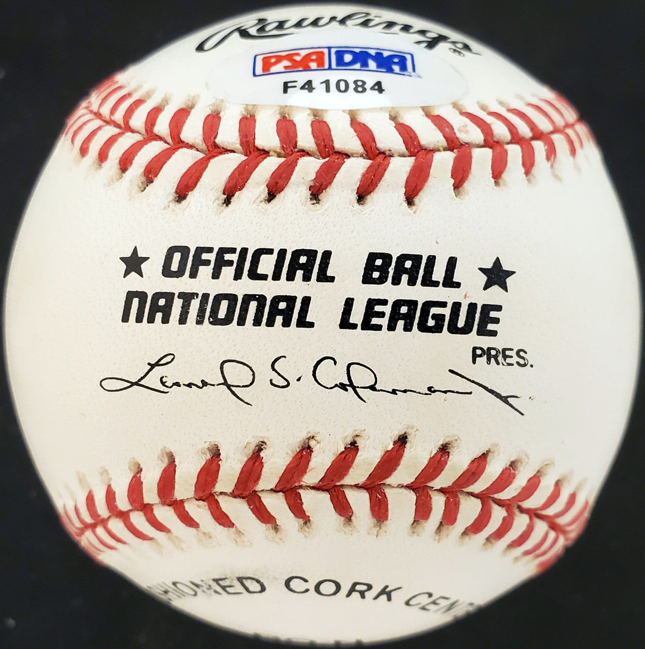 Claude Passeau Autographed Official NL Baseball Pittsburgh Pirates, Chicago Cubs "For Corey 4-Time All Star" PSA/DNA #F41084