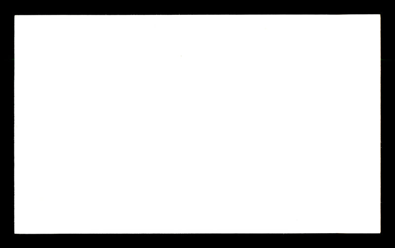 Luther Rawlings Autographed 3x5 Index Card Lightweight Boxer "Good Luck" SKU #179714