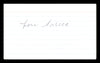 Louis "Lou" Salica Autographed 3x5 Index Card Bantamweight Champ SKU #179718