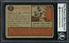 Willie Kirkland Autographed 1962 Topps Card #447 Cleveland Indians Beckett BAS #11481523