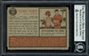 Pedro Ramos Autographed 1962 Topps Card #485 Cleveland Indians Beckett BAS #11481533