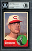Al Worthington Autographed 1963 Topps High Number Card #556 Cincinnati Reds Beckett BAS #11482004