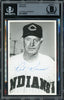Red Kress Autographed 3.5x5.5 Postcard Cleveland Indians Died 1962 Beckett BAS #11628378