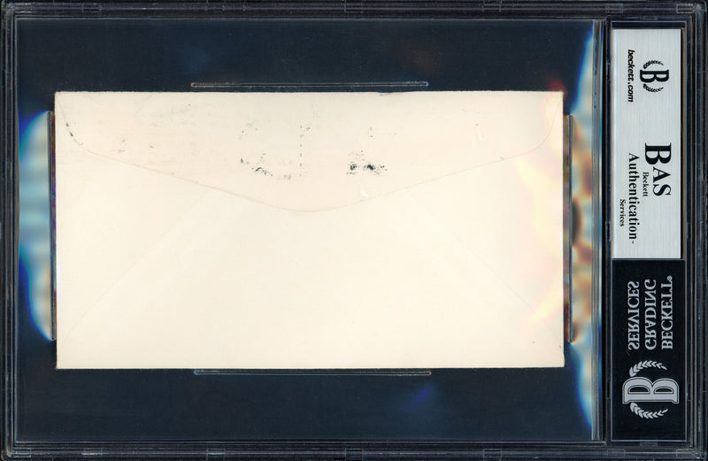 Joe Cronin Autographed First Day Cover Boston Red Sox Beckett BAS #11628546
