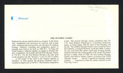 Jim Delaney Autographed First Day Cover Shot Put 1948 Olympics SKU #159550