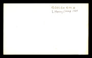Paul Berlenbach Autographed 3x5 Index Card Light Heavyweight Champ "To Bob" SKU #179733