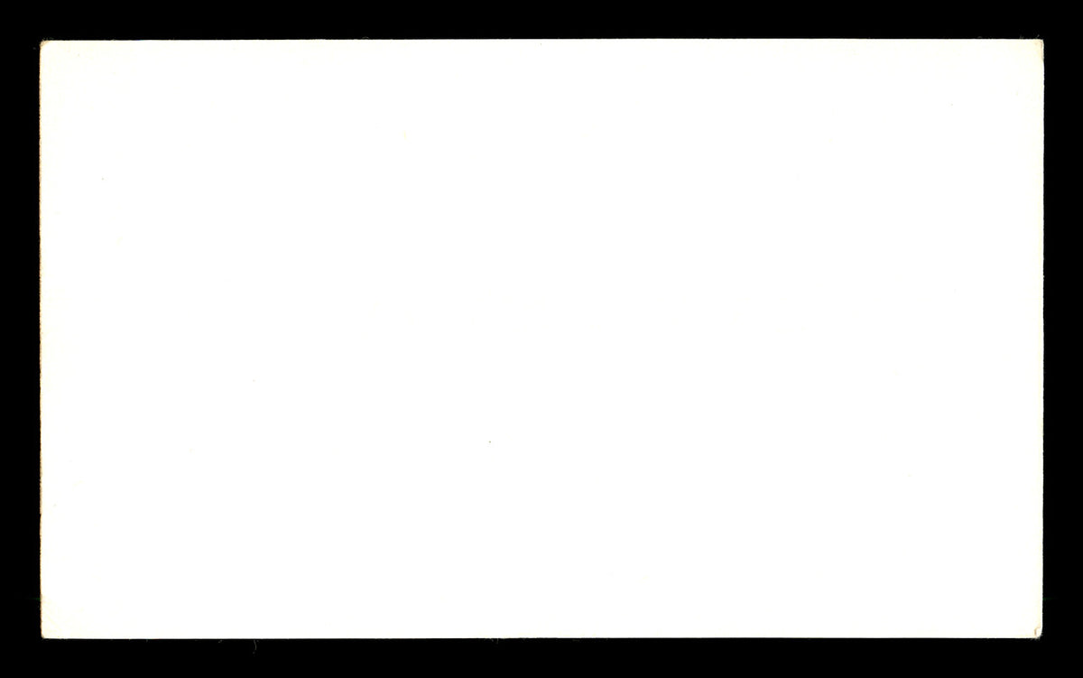 Mushy Callahan Autographed 3x5 Index Card Boxer SKU #179740