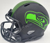 Michael Dickson Autographed Seattle Seahawks Eclipse Black Speed Mini Helmet MCS Holo Stock #200269