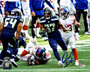 Quandre Diggs Autographed 8x10 Photo Seattle Seahawks MCS Holo Stock #200282