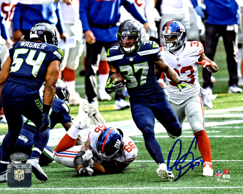Quandre Diggs Autographed 8x10 Photo Seattle Seahawks MCS Holo Stock #200282