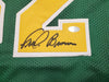 Seattle Supersonics Downtown Fred Brown Autographed Green Jersey MCS Holo Stock #200289