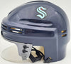 Brandon Tanev Autographed Seattle Kraken Blue Mini Helmet Fanatics Holo Stock #200296