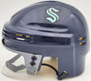 Jamie Oleksiak Autographed Seattle Kraken Blue Mini Helmet Fanatics Holo Stock #200298