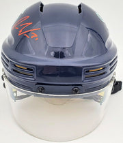 Alexander Wennberg Autographed Seattle Kraken Blue Mini Helmet Fanatics Holo Stock #200302