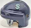 Will Borgen Autographed Seattle Kraken Blue Mini Helmet Fanatics Holo Stock #200305