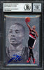 Damian Lillard Autographed 2012-13 Panini Intrigue Rookie Card #137 Portland Trail Blazers Auto Grade Gem Mint 10 Beckett BAS #13605408