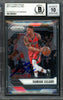Damian Lillard Autographed 2016-17 Panini Prizm Card #271 Portland Trail Blazers Auto Grade Gem Mint 10 Beckett BAS #13605637
