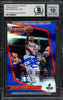 Damian Lillard Autographed 2018-19 Panini Threads Card #92 Portland Trail Blazers Auto Grade Gem Mint 10 #51/75 Beckett BAS #13605652
