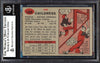 Joe Childress Autographed 1957 Topps Rookie Card #100 Chicago Cardinals Beckett BAS #13608290