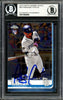 Fernando Tatis Jr. Autographed 2019 Topps Chrome Update Rookie Card #54 San Diego Padres Beckett BAS #13609658