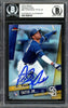 Fernando Tatis Jr. Autographed 2019 Topps Finest Refractor Rookie Card #85 San Diego Padres (Bubbling) Beckett BAS #13609730