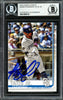 Fernando Tatis Jr. Autographed 2019 Topps Update Rookie Card #US56 San Diego Padres Beckett BAS #13609731