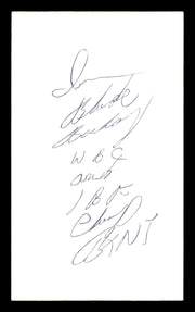 Iran Barkley Autographed 3x5 Index Card SKU #179747