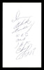 Iran Barkley Autographed 3x5 Index Card SKU #179747