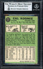Cal Koonce Autographed 1967 Topps Card #171 Chicago Cubs Beckett BAS #12057135