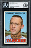 Charlie Smith Autographed 1967 Topps Card #257 New York Yankees Beckett BAS #12057154