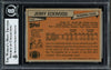 Jerry Eckwood Autographed 1981 Topps Card #147 Tampa Bay Buccaneers Beckett BAS #12058720