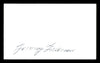 Tommy Freeman Autographed 3x5 Index Card Welterweight Champ SKU #179750