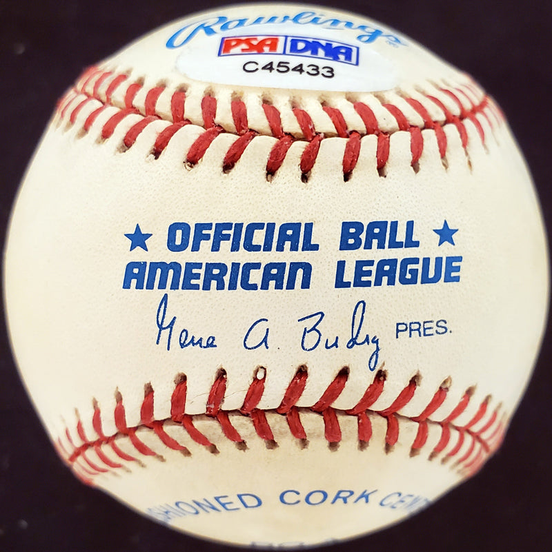 Joe Astroth Autographed Official AL Baseball Philadelphia A's PSA/DNA #C45433