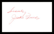 Jackie Fields Autographed 3x5 Index Card Welterweight Champ SKU #179753