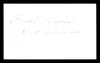 Joe Dundee Autographed 3x5 Index Card Welterweight Champ "Best Wishes" SKU #179755