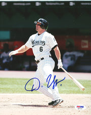 Dan Uggla Autographed 8x10 Photo Florida Marlins PSA/DNA #Q97120