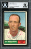 Ed Sadowski Autographed 1961 Topps Card #163 Los Angeles Angels "Best Wishes" Beckett BAS #12305975