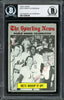 Donn Clendenon Autographed 1970 Topps Card #310 New York Mets "Best Wishes" Beckett BAS #12306196