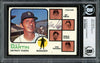 Joe Schultz Autographed 1973 Topps Card #323 Detroit Tigers Beckett BAS #12306463