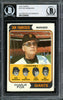 Don McMahon Autographed 1974 Topps Card #78 San Francisco Giants Beckett BAS #12306502