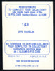 Jiri Bubla Autographed 1983-84 O-Pee-Chee Sticker Rookie Card #143 Vancouver Canucks SKU #154069