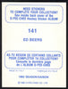 Ed Beers Autographed 1983-84 O-Pee-Chee Sticker Card #141 Calgary Flames SKU #154070
