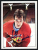 Ed Beers Autographed 1983-84 O-Pee-Chee Sticker Card #141 Calgary Flames SKU #154071
