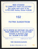 Patrik Sundstrom Autographed 1983-84 O-Pee-Chee Sticker Card #152 Vancouver Canucks SKU #154072