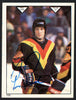 Patrik Sundstrom Autographed 1983-84 O-Pee-Chee Sticker Card #152 Vancouver Canucks SKU #154072